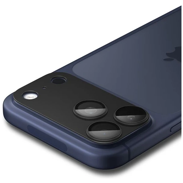 Spigen Glass TR EZ Fit Optik Pro XL sklo na fotoaparát iPhone 17 Pro Max čierne - Ochranné fólie a sklo - Obrázok 99b970d91f3f40f0a4c7c8c6fb4c400a