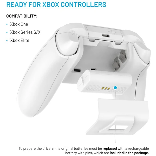 FIXED nabíjacie stanice pre ovládače k ??Xbox Series S, X a One, biela - Nabíjačky - Obrázok 99cea0a90e4645bba228a08b09a0fcbb