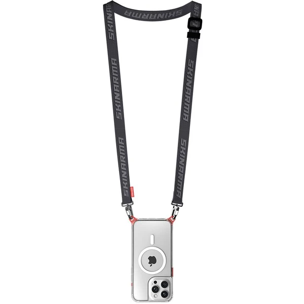 SKINARMA Scout Universal Lanyard popruh čierny - Popruhy a crossbody - Obrázok 99d24075934547f4b728409f562b39c7
