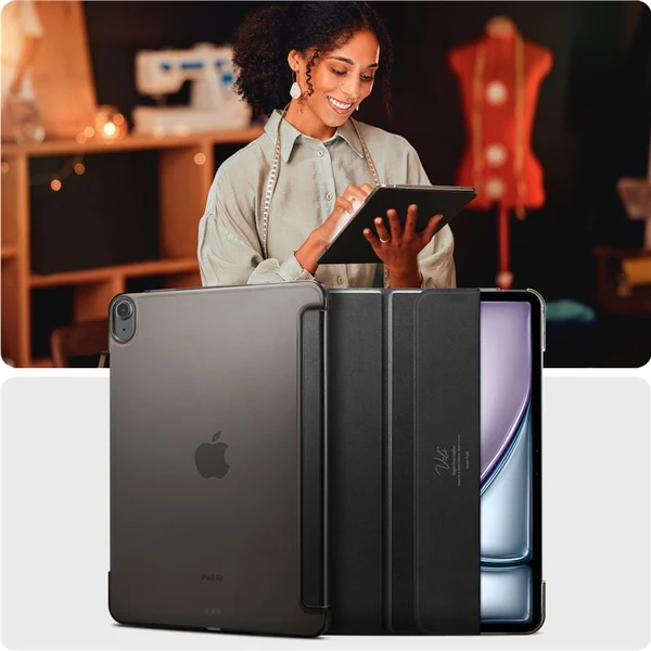 Spigen Smart Fold puzdro iPad Air 13" (2024-2026) čierne - Puzdra - Obrázok 99dd888662e5458da8d6815b9ad573fd