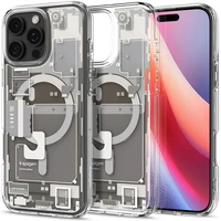 Spigen Ultra Hybrid MagSafe kryt iPhone 16 Pro zero one natural titanium - Puzdra