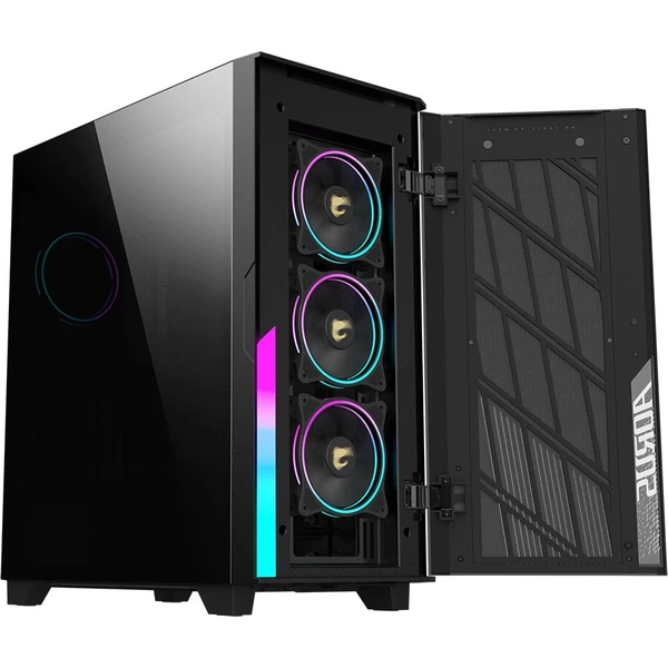 GIGABYTE AORUS C500 skriňa čierna - Počítačové skrine - Obrázok 9A57G00101