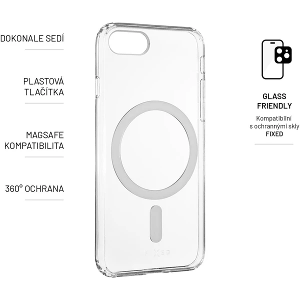 FIXED MagPure kryt s Magsafe Apple iPhone 7/8/SE (20/22) číry - Puzdra - Obrázok 9AEH100501