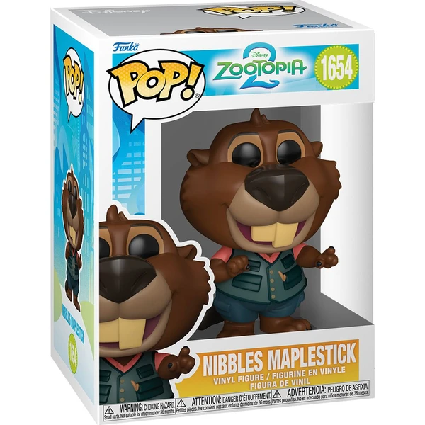 Funko POP! #1654 Disney: Zootopia 2 - Nibbles Maplestick - Funko POP! - Obrázok 9AEO000K01