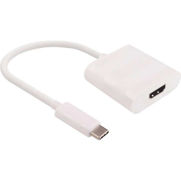 PremiumCord USB-C/HDMI redukcia 0,2m biela - Káble a redukcie - Hlavný obrázok