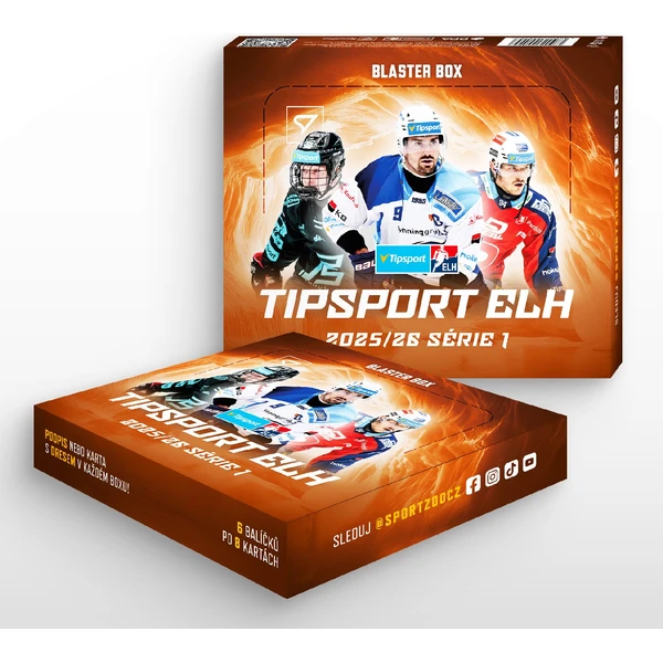 Hokejové karty SportZoo Tipsport ELH 2025/26 1. séria Blaster box - Hokejové karty - Obrázok 9AJM000K01