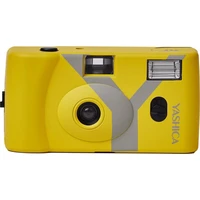 YASHICA MF-1 Snapshot Art Camera analógový fotoaparát žltý - Fotoaparáty