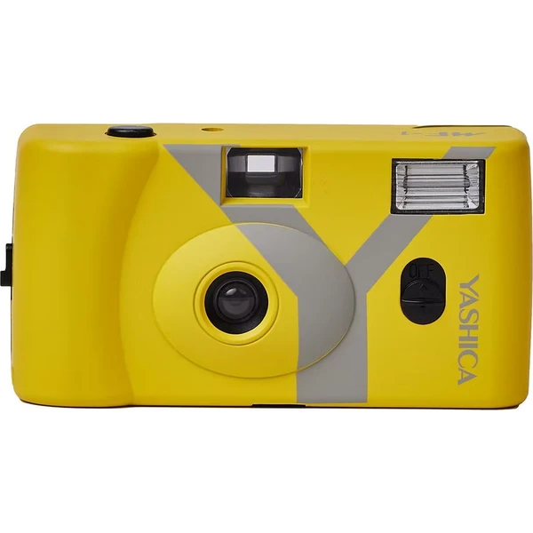 YASHICA MF-1 Snapshot Art Camera analógový fotoaparát žltý - Fotoaparáty - Hlavný obrázok