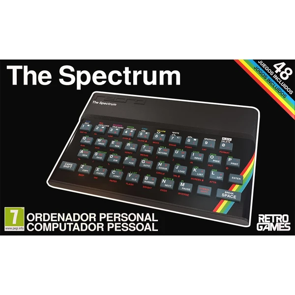 The Spectrum retro herná konzola - Retro konzola - Obrázok 9AL9000L01