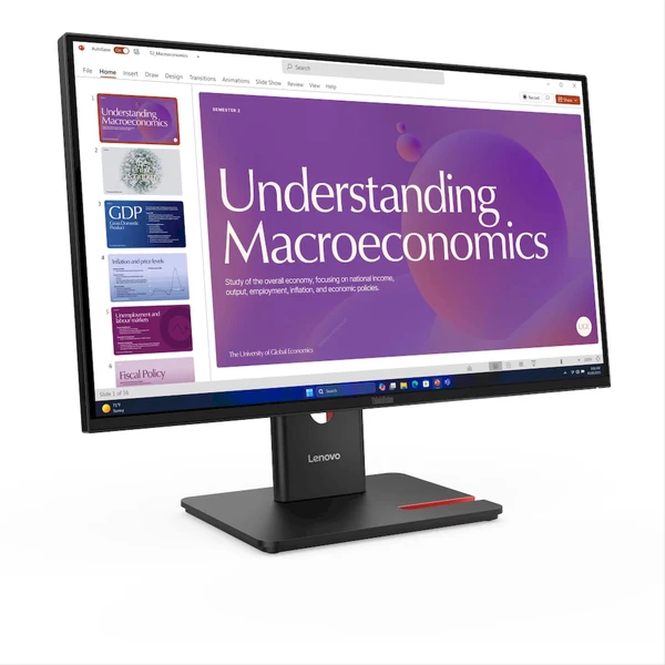 Lenovo ThinkVision T24d-40 monitor - 24" - Monitory - Obrázok 9AOI000K01