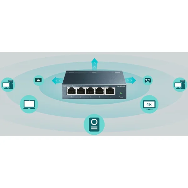 TP-Link TL-SG105 switch - Switche - Obrázok 9AOV600301
