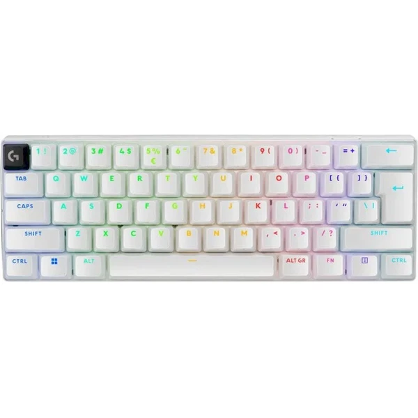 Logitech PRO X 60 LIGHTSPEED Tactile herná mechanická klávesnica (US) biela - Klávesnice - Hlavný obrázok