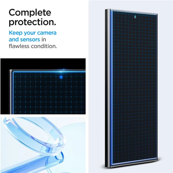 Spigen Glass TR EZ Fit HD 2 Pack ochranné sklo Samsung Galaxy S24 Ultra číre - Ochranné fólie a sklo - Obrázok 9B63000N01