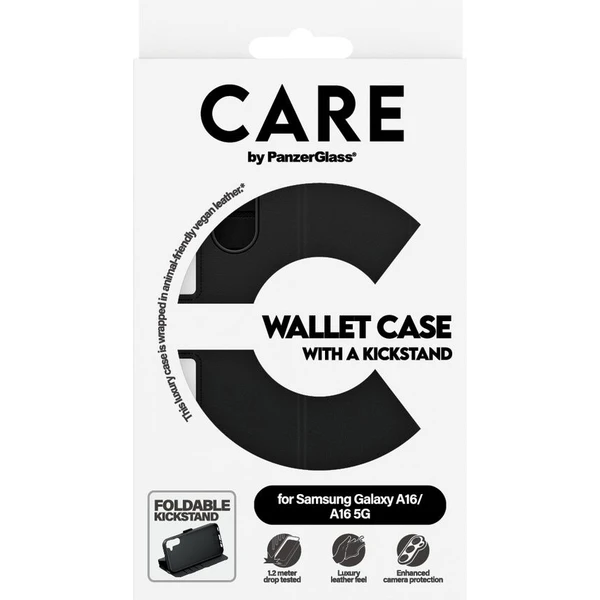 PanzerGlass® CARE púzdro Samsung Galaxy A16/A16 5G Wallet Kickstand - Puzdra - Obrázok 9BFH000L01