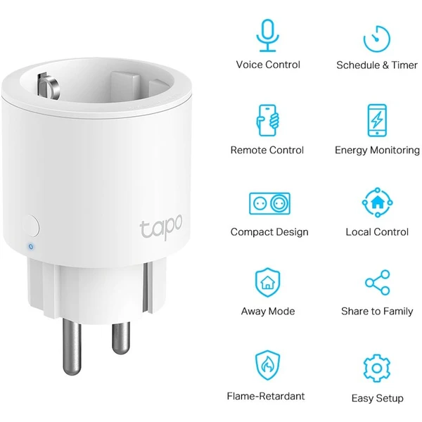 TP-Link Tapo P115 múdra zásuvka - Inteligentné zásuvky - Obrázok 9BHUF00101