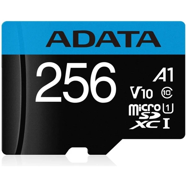 ADATA Premier microSDXC 256GB + SD adaptér - Pamäťové karty - Obrázok 9BJVF00101