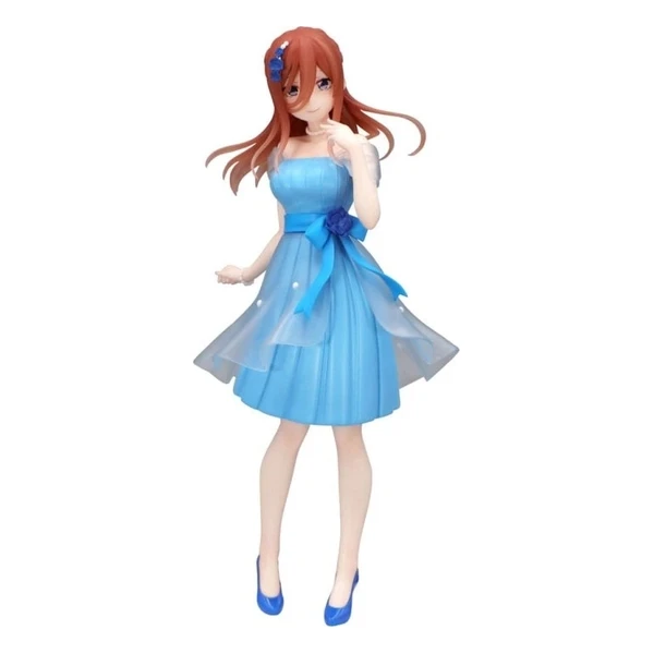 Figúrka Furyu Quintessential Quintuplets Trio-Try-it - Nakano Miku Pastel Dress Ver. 21 cm - Figúrky - Hlavný obrázok