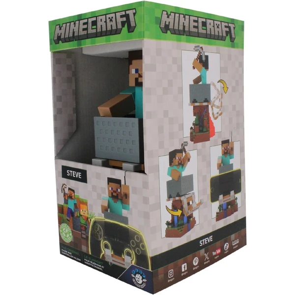 EXG Cable Guys Minecraft - Steve R.E.S.T - Figúrky - Obrázok 9COG000J01