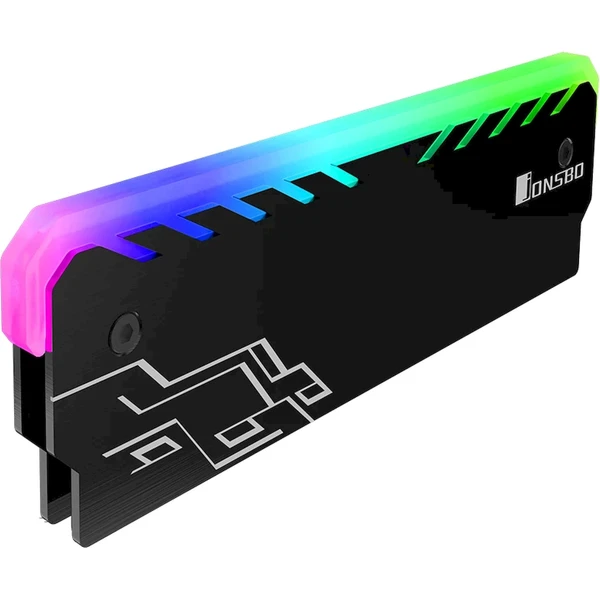 Jonsbo NC-1 RGB RAM chladič čierny - Chladiče - Obrázok 9COJ000K01