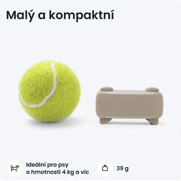 Tractive GPS DOG 6 lokátor polohy a aktivity pre psy hnedý - GPS Moduly  - Obrázok 9CTD000L01