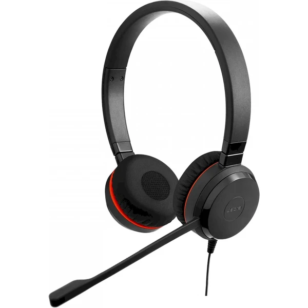 Jabra Evolve 20 SE, Stereo UC, USB C/A, Leather - Slúchadlá - Obrázok 9CTE000K01