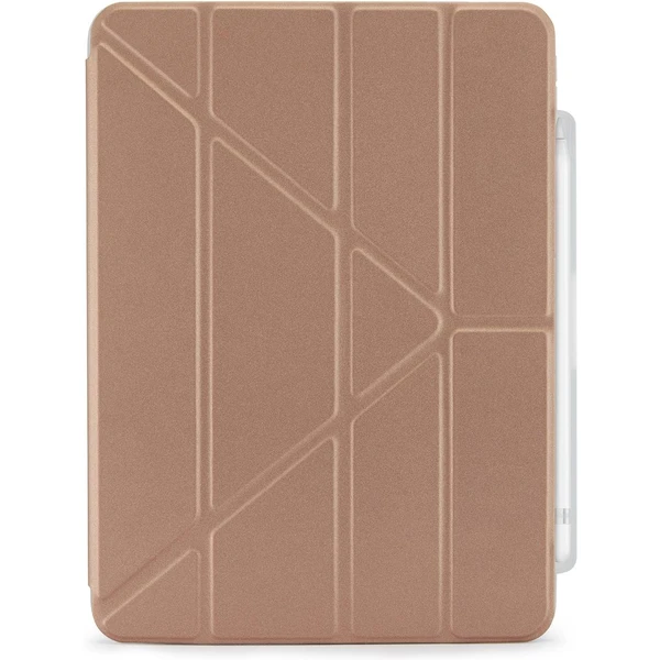 Puzdro na ceruzku Pipetto Origami No3 iPad 11" (2025)/10.9" (2022) ružovo zlaté - Puzdra - Obrázok 9D0K100501