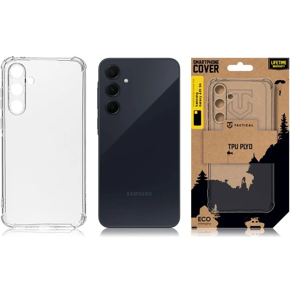 Tactical TPU Plyo Kryt Samsung Galaxy A35 5G číry - Puzdra - Obrázok 9D83000K01