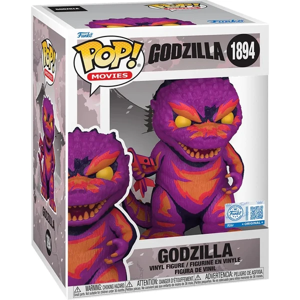 Funko POP! #1894 Movies: Godzilla - Godzilla (Retro-Futurizmus) (Exclusive) - Funko POP! - Obrázok 9DMG000K01