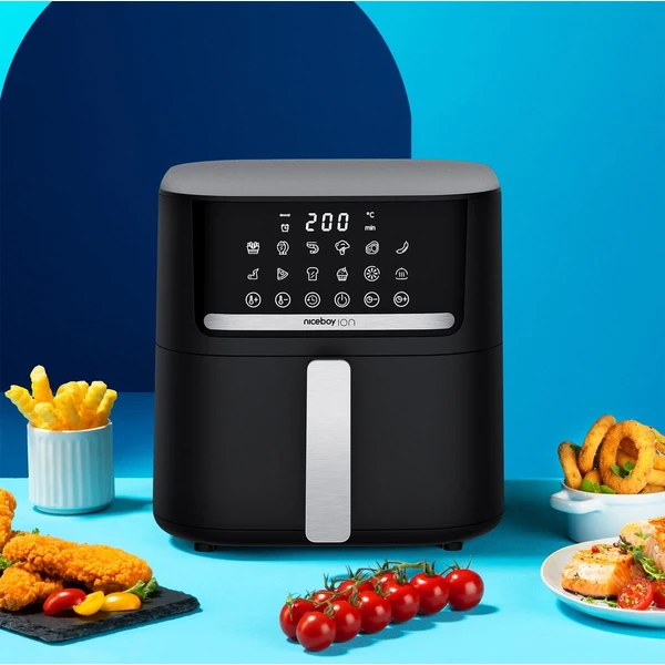Niceboy ION AirFryer PRO teplovzdušná fritéza čierna - Fritézy - Obrázok 9DRI000K01