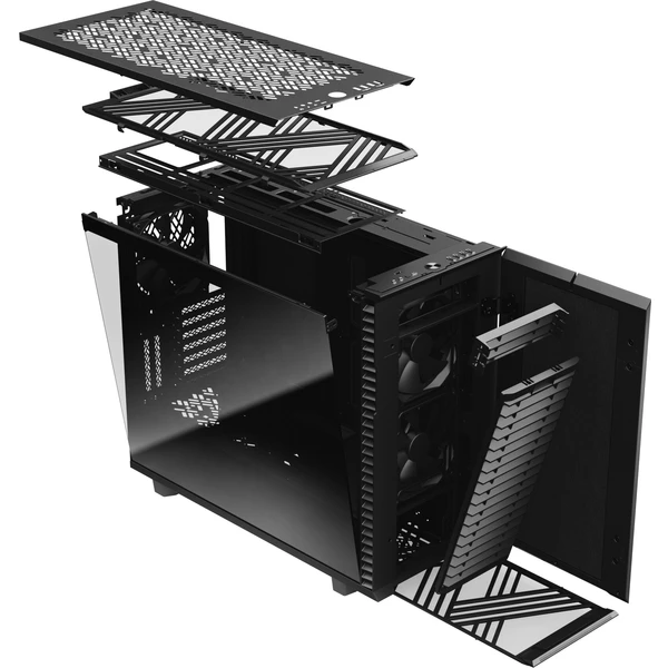 Fractal Design Define 7 Čierna TG Dark Tint - Počítačové skrine - Obrázok 9EAW600301