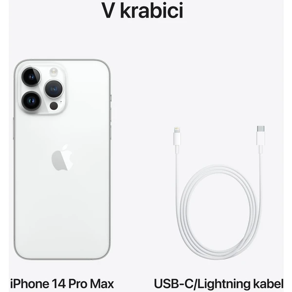 Apple iPhone 14 Pro Max 1TB strieborný - Mobilné telefóny - Obrázok 9ELG300401