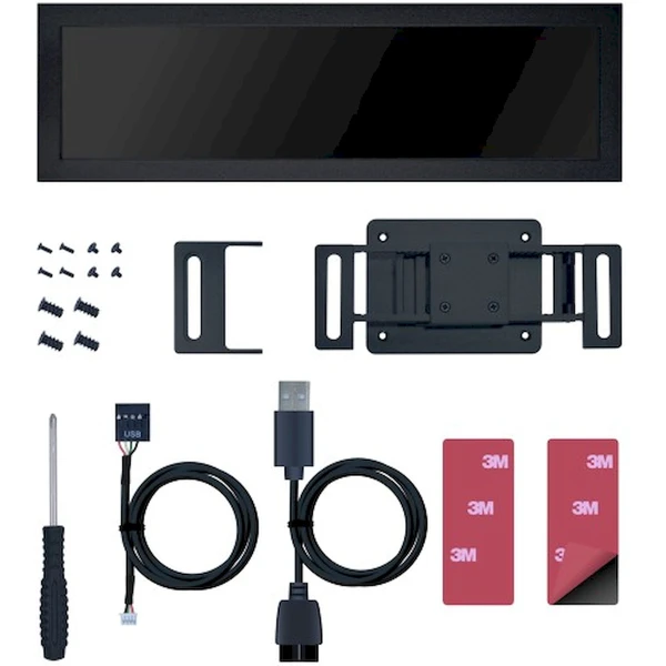 Lian Li 8.8" Universal Screen čierny - Komponenty - Obrázok 9FOJ000K01