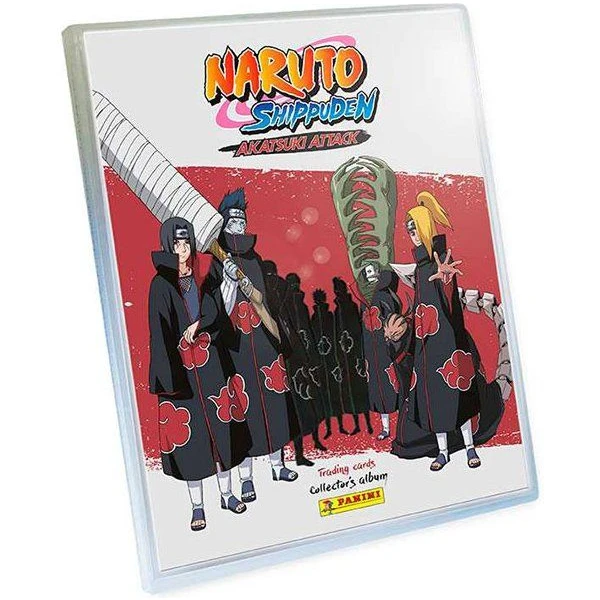 Panini album Naruto Shippuden Akatsuki Attack - Naruto karty - Hlavný obrázok