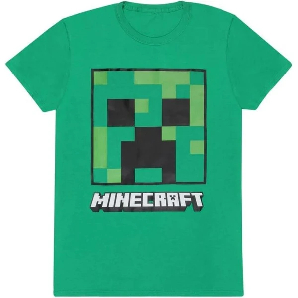Tričko Minecraft - Creeper Face M - Tričká - Hlavný obrázok