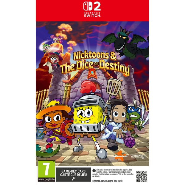 Nicktoons & The Dice of Destiny (Game Key Card) (Switch 2) - Hry na Nintendo Switch 2 - Hlavný obrázok