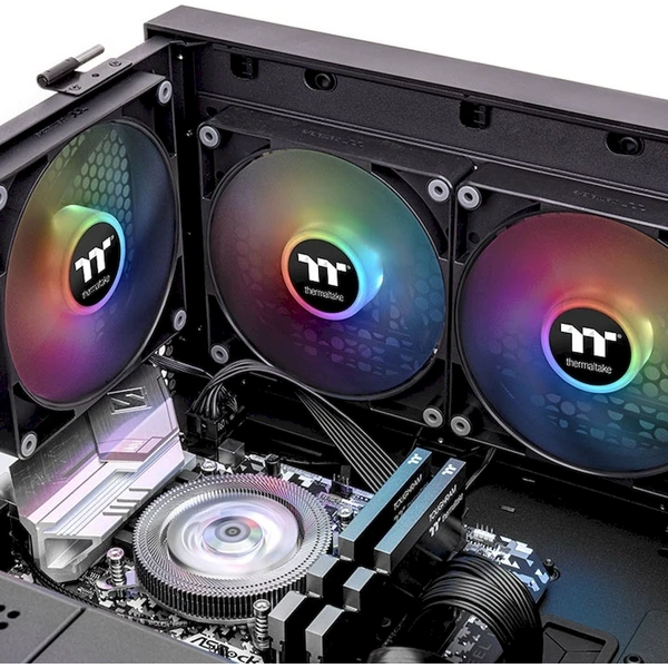 Thermaltake CT120 ARGB 2-Pack čierna - Ventilátory pre PC - Obrázok 9G0M000K01