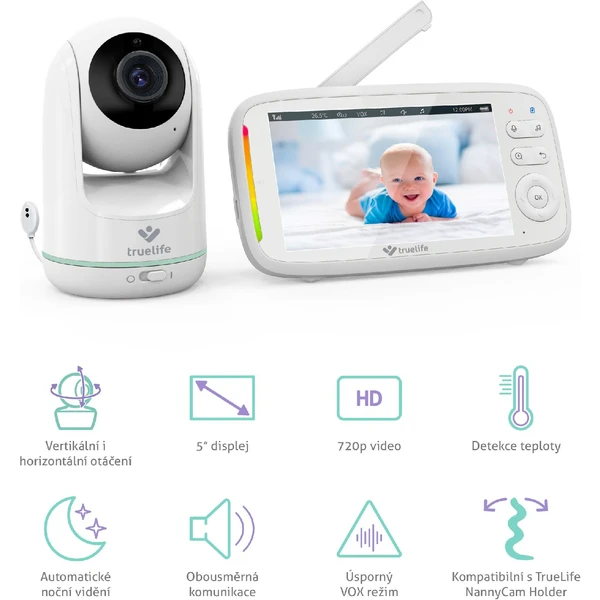 TrueLife NannyCam R5 detská pestúnka - Kamery - Obrázok 9GE0000N01