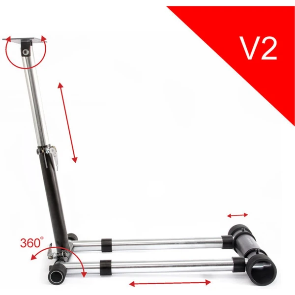 Wheel Stand Pro Thrustmaster F458 Spider T80/T100 T150 F458/F430 Wheels V2 ROSSO red - Herné sedačky - Obrázok 9H16G00101