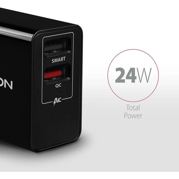 AXAGON nabíjačka 2x port USB-A 24W - Nabíjačky - Obrázok 9HD0700301
