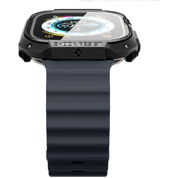 Spigen Tough Armor kryt Apple Watch Ultra 3/2/1 (49mm) čierny - Puzdra - Obrázok 9HO0000701