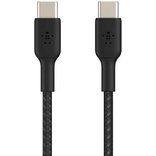 Belkin BOOST Charge opletený napájací kábel USB-C/USB-C 60W 0,15m čierny - Káble a redukcie - Obrázok 9HQF000N01