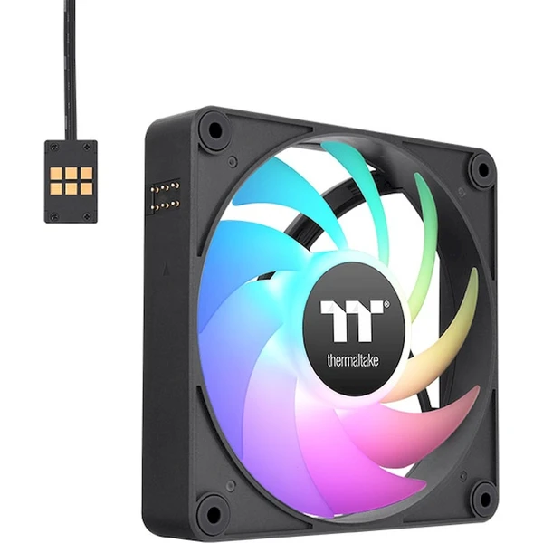 Thermaltake CT120 EX ARGB 3-Pack čierna - Ventilátory pre PC - Hlavný obrázok