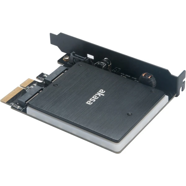 Akasa RGB adaptér M.2 SSD do PCIe x4 (AK-PCCM2P-03) - Radiče - Obrázok 9I6X600301