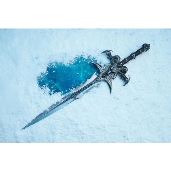 Replika Blizzard World of Warcraft - Frostmourne Sword Scale 1/1 - Repliky - Obrázok 9I84700301