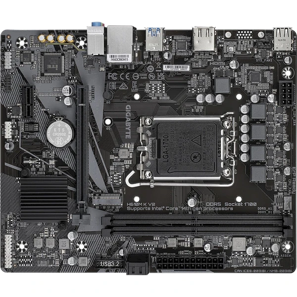 GIGABYTE H610M K V2 - Základné dosky - Obrázok 9IHH000K01