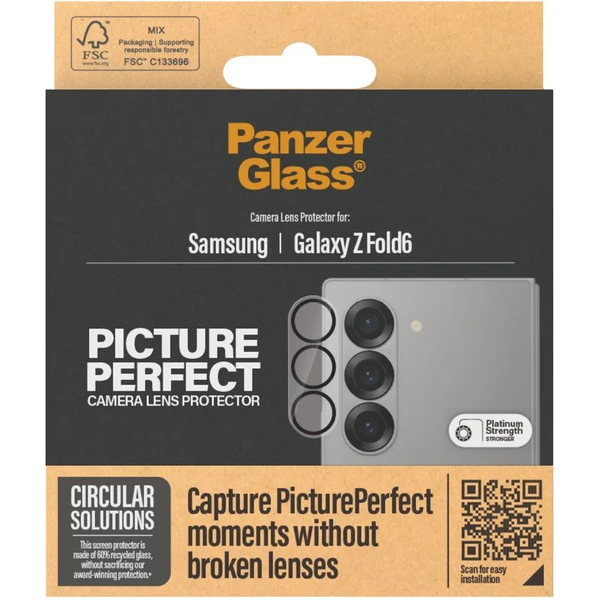 PanzerGlass® Camera Platinum Samsung Galaxy Z Fold6 - Ochranné fólie a sklo - Obrázok 9IWA000L01