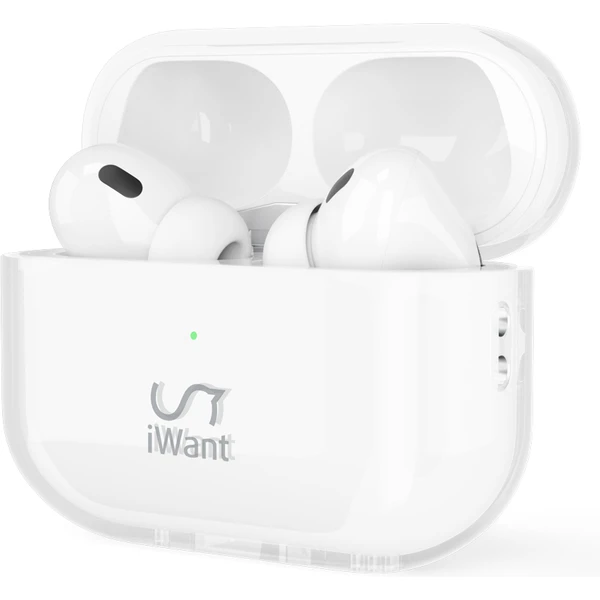 iWant Silicone ochranné puzdro AirPods Pro 2 číre - Puzdra - Hlavný obrázok