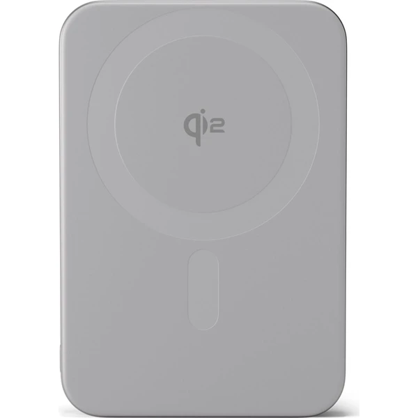 iWant Qi2 5000mAh hliníková Mag+ MagSafe powerbanka so stojanom titánová - Powerbanky - Obrázok 9JJL000K01