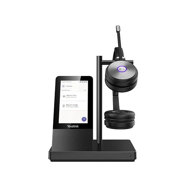 Yealink WH66 Dual DECT základňa s dotykovým LCD Teams - Slúchadlá - Obrázok 9JNWF00101