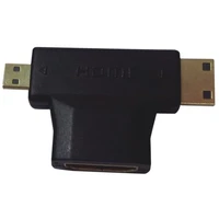 PremiumCord HDMI -> Mini HDMI/Micro HDMI redukcia čierna - Káble a redukcie